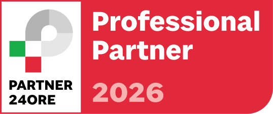 Logo Partner 24 ORE PROFESSIONAL PARTNER 2026